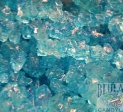 Dryden & Palmer Rock Candy - Branford, Connecticut Rock Candy Blue Raspberry Flavor Blue Candy 5 Pounds