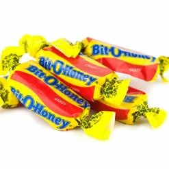 Beulah's Candyland Bit O Honey Candy Bit-O-Honey Bite 1 Pound Wrapped Candy