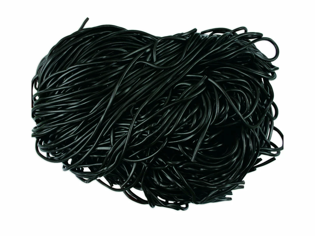 Beulah's Candyland Shoestring Black Licorice Laces 2 Pounds Black Laces 3 Beulah's Candyland Shoestring Black Licorice Laces 2 Pounds Black Laces