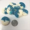 Beulah's Candyland Gummi Candy Gummi Blue Raspberry Rings 1 Pound Gummy Candy Gummy Rings