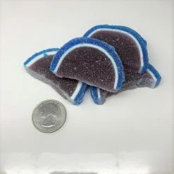 Cavalier Candies, Ltd - Winnipeg, Canada Cavalier Candies Fruit Slices Blueberry Flavor Jelly Candy 1 Pound