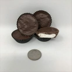 Boyer Candies - Altoona, PA Boyer Mallo Cups Milk Chocolate Unwrapped Bulk Mallo Cup 4 Pounds