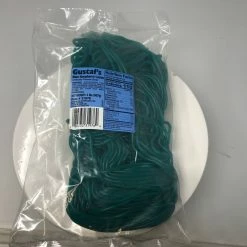 Beulah's Candyland Blue Raspberry Shoestring Licorice Laces 6 Pounds Shoestring Licorice