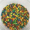 QA Products, Inc. - Beloit, Wisconsin Bright Sequin Shapes Bakery Topping Sprinkles Sequins 1 Pound