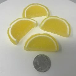 Cavalier Candies, Ltd - Winnipeg, Canada Cavalier Candies Fruit Slices Lemon Flavor Jelly Candy 5 Pounds