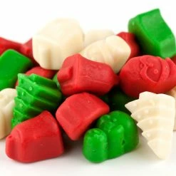 Beulah's Candyland Christmas Mellocremes Christmas Shapes Candy 5 Pounds