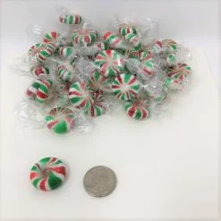 Beulah's Candyland Christmas Starlight Mints 2 Pounds Peppermint Star Light Starlite Mints Christmas Candy