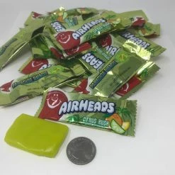 Perfetti Wrapped Candy Mini Airheads Citrus Rush Flavor 5 Pounds Bulk Air Heads
