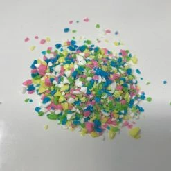 King Leo Candy Grind Crushed Confetti Candy Bakery Topping Sprinkles 1 Pound