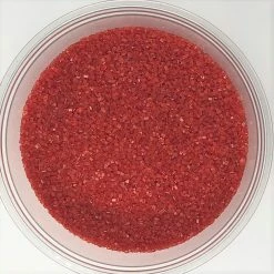 QA Products, Inc. - Beloit, Wisconsin Sugar Gourmet Red Bakery Topping Sprinkles Colored Sugar 1 Pound Sprinkles & Toppings
