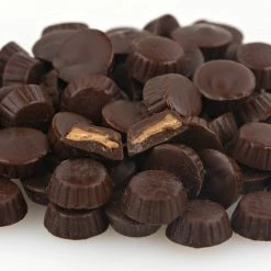 Gertrude Hawk, Dunmore, Pennsylvania Mini Peanut Butter Cups Dark Chocolate 2 Pounds