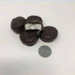 Beulah's Candyland Sugar Free Candy Gourmet Sugar Free Peppermint Patty Dark Chocolate Candy 1 Pound