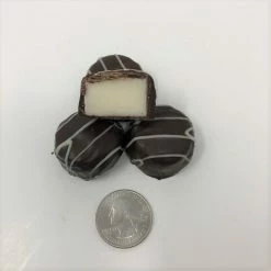 Beulah's Candyland Gourmet Vanilla Butter Creams Dark Chocolate Buttercream Candy 1 Pound