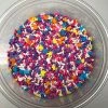 QA Products, Inc. - Beloit, Wisconsin Spring Bunnies Chicks Ducks Mix Sprinkles Shapes Easter Bakery Topping 8 Ounces Sprinkles & Toppings