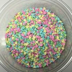 QA Products, Inc. - Beloit, Wisconsin Spring Mini Bunny Chicks Duck Egg Shapes Easter Topping Sprinkles 5 Pounds