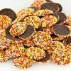 Beulah's Candyland Fall / Halloween / Thanksgiving Candy Autumn Nonpareils Dark Chocolate Candy Fall Halloween Nonpareils 5 Pounds