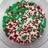 QA Products, Inc. - Beloit, Wisconsin Christmas Festive Flurry Mix Tree Shapes Sprinkles Topping 1 Pound Sprinkles & Toppings 1 QA Products, Inc. - Beloit, Wisconsin Christmas Festive Flurry Mix Tree Shapes Sprinkles Topping 1 Pound Sprinkles & Toppings