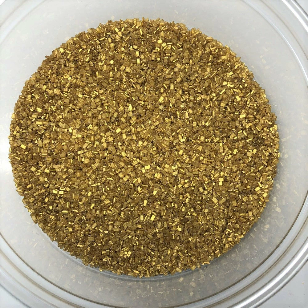 QA Products, Inc. - Beloit, Wisconsin Sprinkles & Toppings Sugar Crystalz Gold Crystals Bakery Topping Sprinkles 8 Ounces Colored Sugar 3 QA Products, Inc. - Beloit, Wisconsin Sprinkles & Toppings Sugar Crystalz Gold Crystals Bakery Topping Sprinkles 8 Ounces Colored Sugar