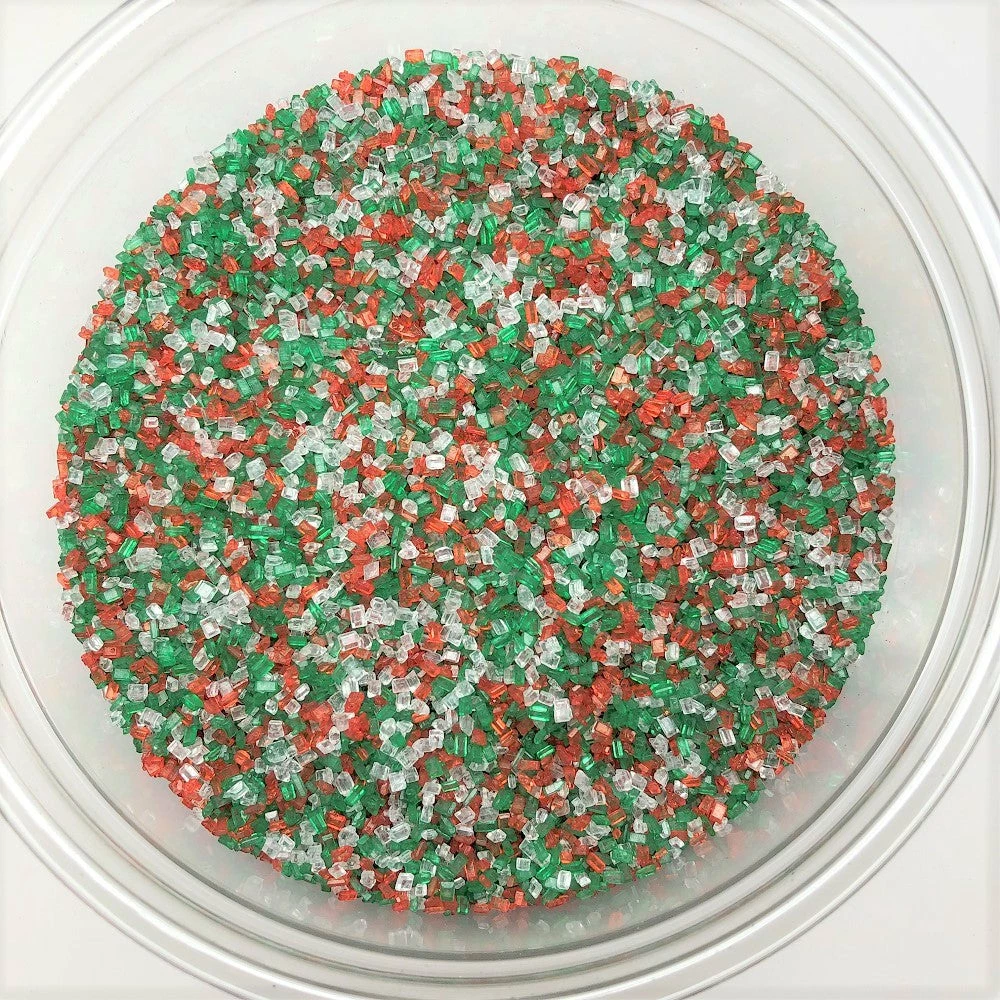 QA Products, Inc. - Beloit, Wisconsin Christmas Gourmet Sugar Jingle Mix Red Green White Topping Sprinkles 8 Ounces 3 QA Products, Inc. - Beloit, Wisconsin Christmas Gourmet Sugar Jingle Mix Red Green White Topping Sprinkles 8 Ounces