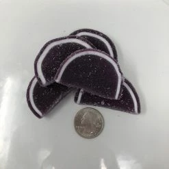 Cavalier Candies, Ltd - Winnipeg, Canada Cavalier Candies Fruit Slices Grape Flavor Jelly Candy 5 Pounds