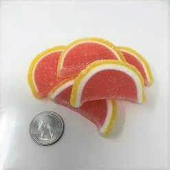 Cavalier Candies, Ltd - Winnipeg, Canada Cavalier Candies Fruit Slices Grapefruit Flavor Jelly Candy 2 Pounds