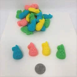 Beulah's Candyland Gummi Bunny Faces Bulk Gummy Candy 2 Pounds Gummi Bunnies
