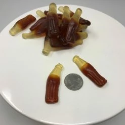 Beulah's Candyland Gummi Cola Bottles Bulk Gummy Candy 2 Pounds Gummi Soda Bottles Gummi Candy