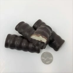 The Joyva Corporation - Brooklyn, New York Marshmallow Twists Chocolate Covered Marshmallow Sticks 1 Pound