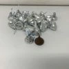 Beulah's Candyland Hershey Kisses Silver Foil 5 Pounds Hershey's Chocolate