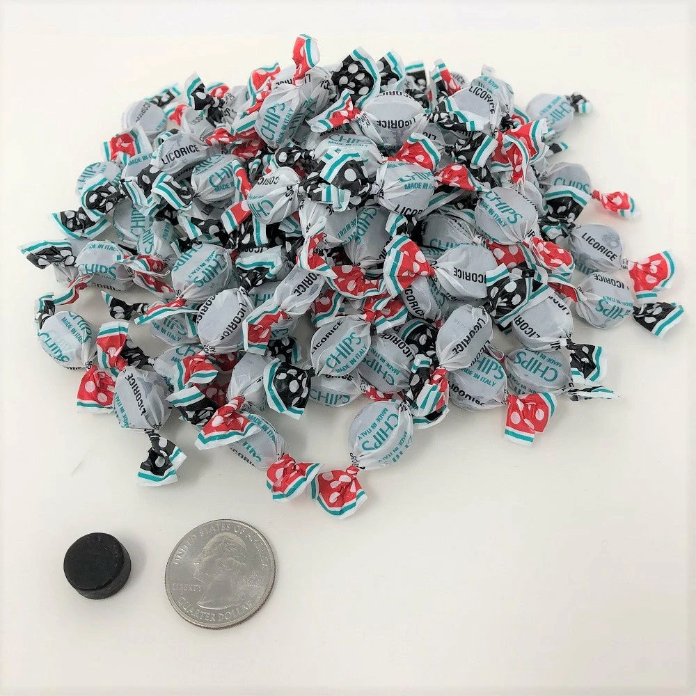 Chipurnoi, Inc. - Sharon, Connecticut Licorice Chips Chipurnoi Italian Cough Drops 54.5 Ounce Bag Wrapped Candy 3 Chipurnoi, Inc. - Sharon, Connecticut Licorice Chips Chipurnoi Italian Cough Drops 54.5 Ounce Bag Wrapped Candy