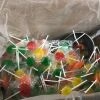 Beulah's Candyland Assorted Lollipops Hard Candy 5 Flavors 2 Pound Bag Wrapped Candy