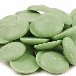 Chocolate Merckens Coating Wafers Melting Wafers Lite Green 5 Pounds