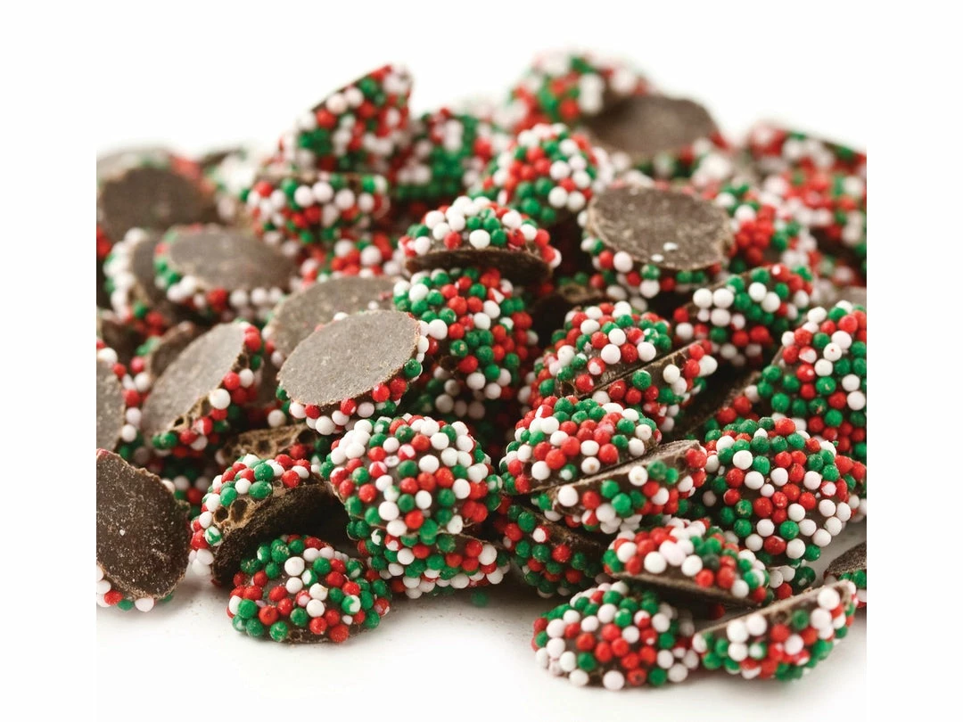 Beulah's Candyland Christmas Candy Mini Christmas Nonpareils Dark Chocolate Candy 1 Pound 3 Beulah's Candyland Christmas Candy Mini Christmas Nonpareils Dark Chocolate Candy 1 Pound