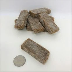 Reppert's Candy Company - Oley, Pennsylvania Unwrapped Bulk Candy Reppert's Coconut Strips Molasses Flavor Coconut Slice Candy 1 Pound