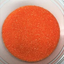 QA Products, Inc. - Beloit, Wisconsin Sugar Sanding Orange Bakery Topping Sprinkles Colored Sugar 8 Ounces