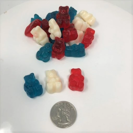 Beulah's Candyland Patriotic Gummi Bears 2 Pounds Freedom Gummi Bears