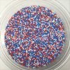 WNC - Pennsylvania Sprinkles & Toppings Patriotic Nonpareils Red White Blue All American Topping Sprinkles 1 Pound