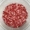 QA Products, Inc. - Beloit, Wisconsin Christmas Candy Cane Shapes Peppermint Red White Topping Sprinkles 1 Pound
