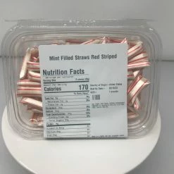 Beulah's Candyland Old Fashion Mint Straws Christmas Candy 1 Pound Peppermint Straws 5 Beulah's Candyland Old Fashion Mint Straws Christmas Candy 1 Pound Peppermint Straws