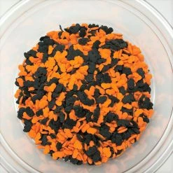 QA Products, Inc. - Beloit, Wisconsin Fall Bats Pumpkins Halloween Shapes Bakery Topping Sprinkles 8 Ounces Sprinkles & Toppings