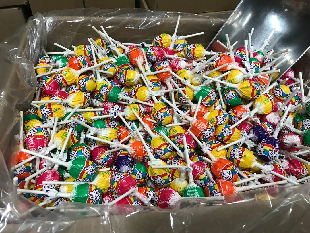 Beulah's Candyland Rain-Blo Pops Lollipops 5 Flavors 2 Pound Bag Candy Coated Bubblegum 3 Beulah's Candyland Rain-Blo Pops Lollipops 5 Flavors 2 Pound Bag Candy Coated Bubblegum