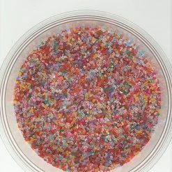QA Products, Inc. - Beloit, Wisconsin Sugar Gourmet Rainbow Bakery Topping Sprinkles Colored Sugar 8 Ounces