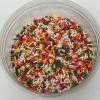QA Products, Inc. - Beloit, Wisconsin Sprinkles Rainbow Jimmies Bakery Topping 8 Ounces Colored Sprinkles Sprinkles & Toppings 1 QA Products, Inc. - Beloit, Wisconsin Sprinkles Rainbow Jimmies Bakery Topping 8 Ounces Colored Sprinkles Sprinkles & Toppings