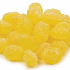 Beulah's Candyland Unwrapped Bulk Candy Sanded Lemon Drops Old Fashioned Hard Candy 10 Pounds Claey's Candies