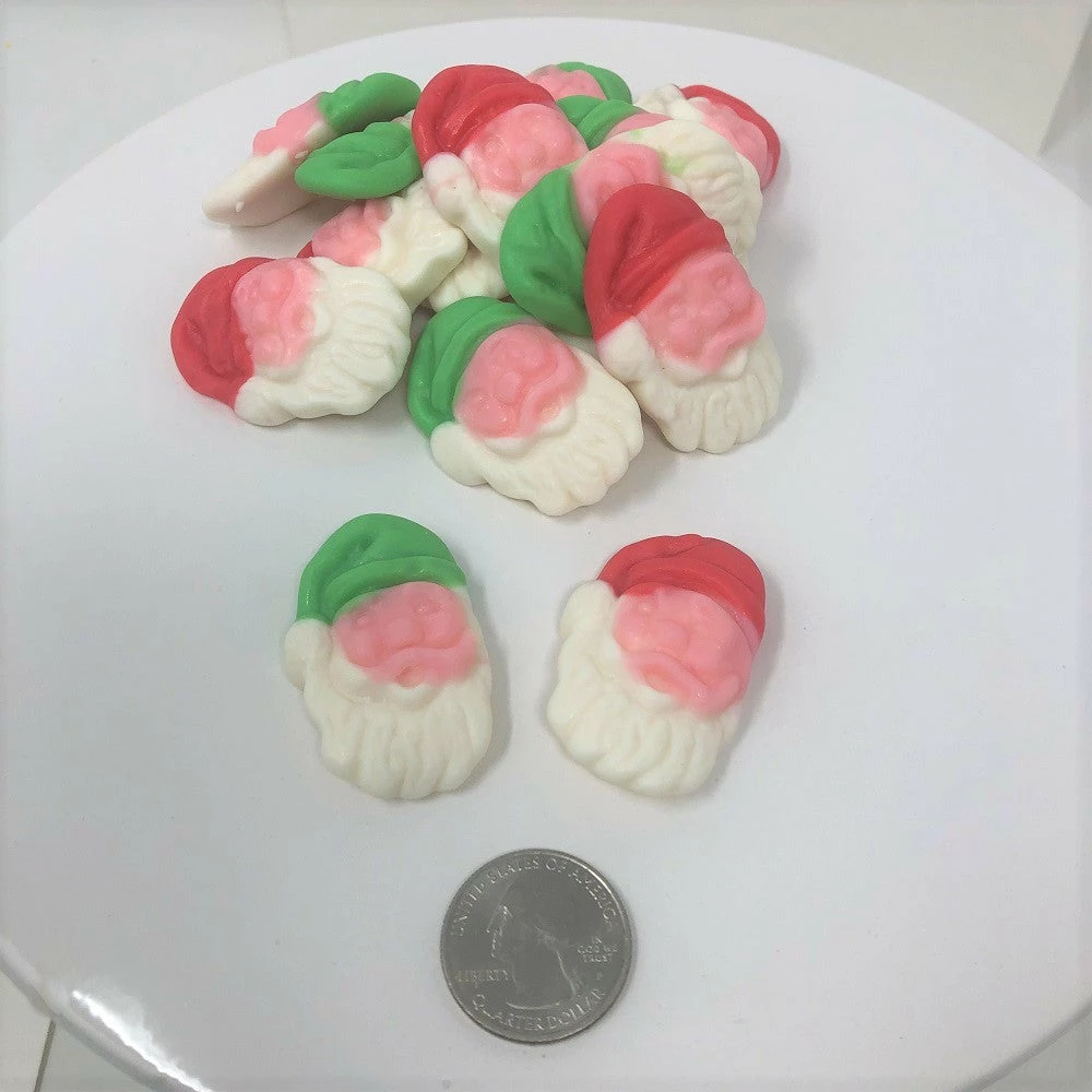 Beulah's Candyland Gummi Santa Claus Face Gummy Santa Christmas Candy 2 Pounds 3 Beulah's Candyland Gummi Santa Claus Face Gummy Santa Christmas Candy 2 Pounds