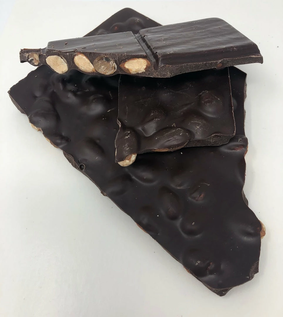 Beulah's Candyland Gourmet Almond Bark Dark Chocolate Candy 1 Pound 3 Beulah's Candyland Gourmet Almond Bark Dark Chocolate Candy 1 Pound