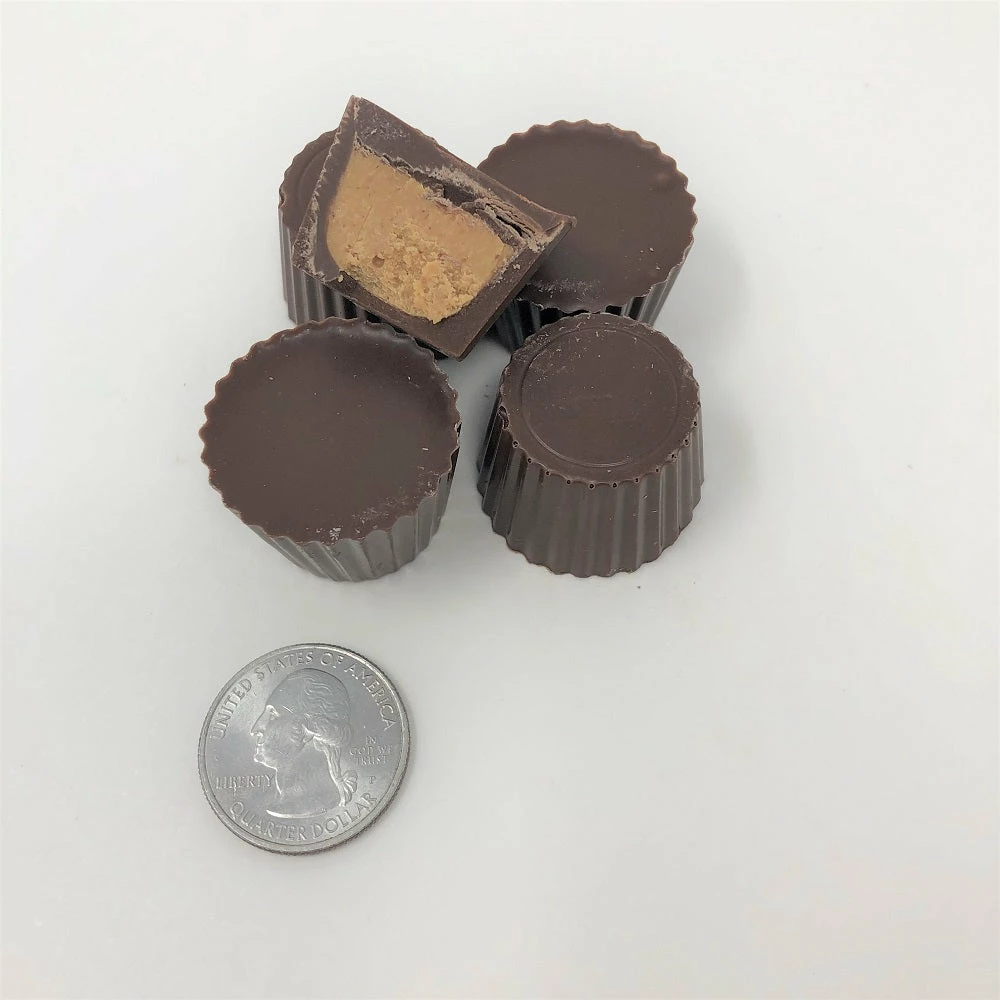 Beulah's Candyland Gourmet Peanut Butter Cups Mini Milk Chocolate Candy 1 Pound 3 Beulah's Candyland Gourmet Peanut Butter Cups Mini Milk Chocolate Candy 1 Pound